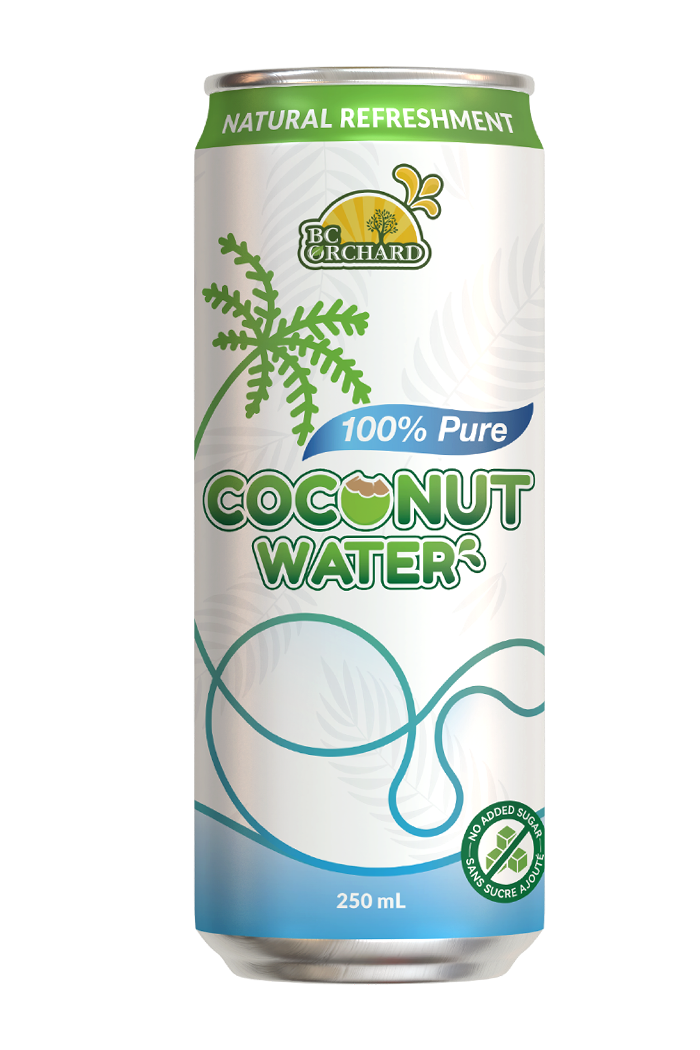 BC Orchard 100% pure coconut water